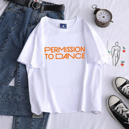 T-shirt Permission To Dance BTS - BEST KPOP SHOP