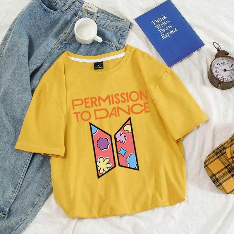 T-shirt Permission To Dance BTS - BEST KPOP SHOP