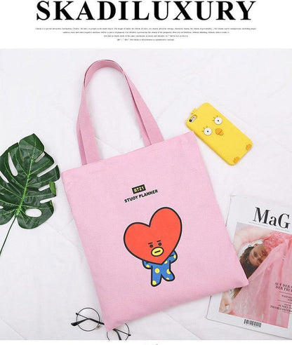 Tote Bags BT21 - BEST KPOP SHOP