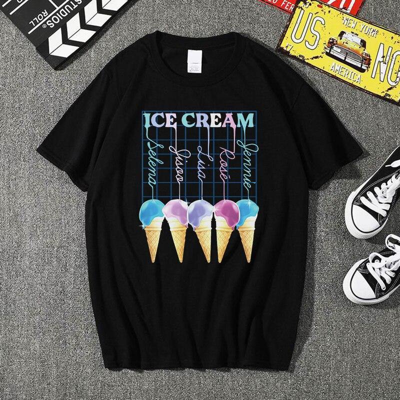 T-shirt ICE CREAM Blackpink - BEST KPOP SHOP