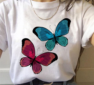 T-Shirt Oversize Papillon
