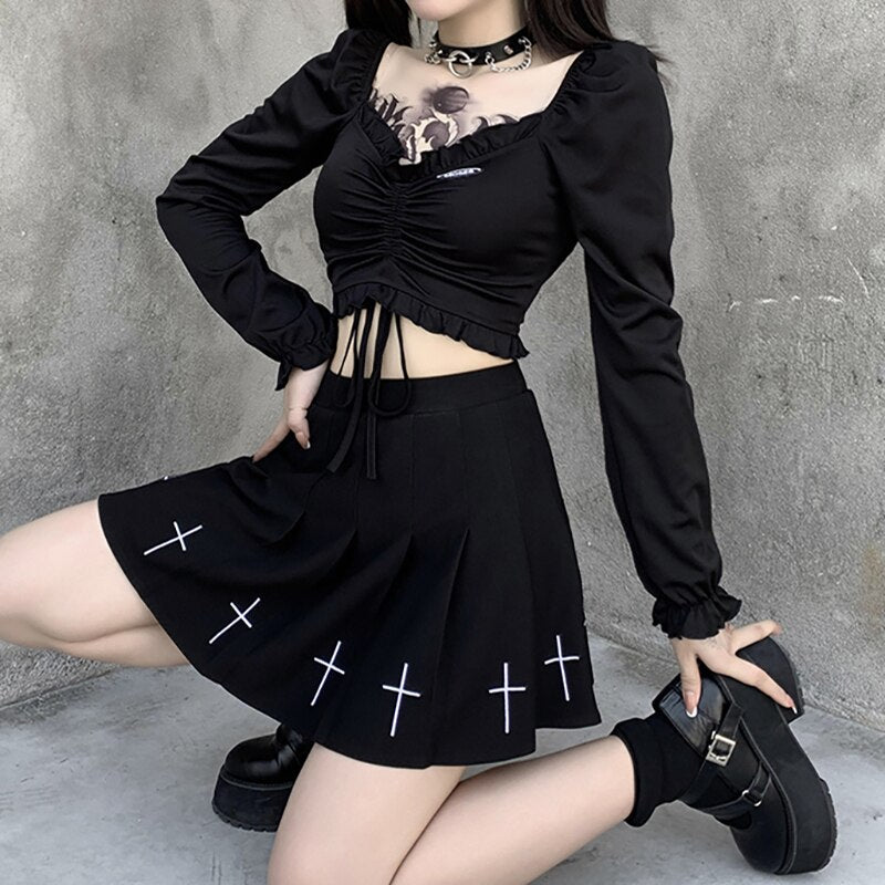 Haut crop top (2 modèles)