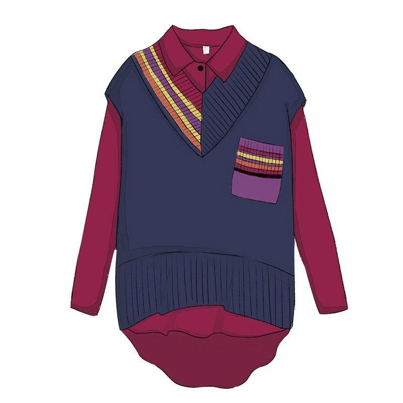 Chemise + Sweat Oversize IU - BEST KPOP SHOP