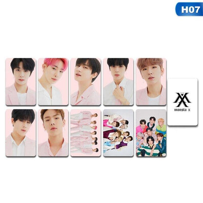 10 Photocards MONSTA X - BEST KPOP SHOP