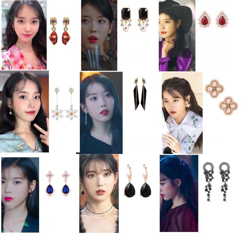 30 styles de bocules d'oreilles IU - BEST KPOP SHOP
