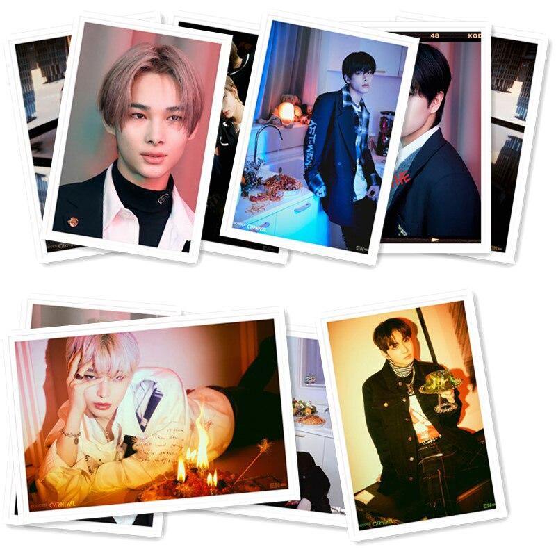 40 Photocards ENHYPEN 2nd Mini Album BORDER:CARNIVAL - BEST KPOP SHOP