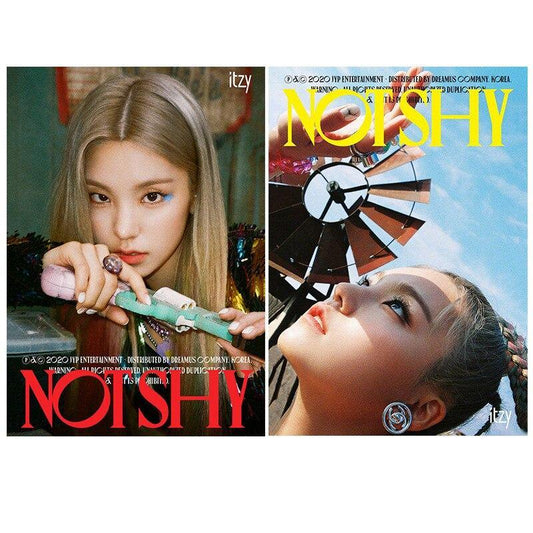 Posters ITZY NOT SHY 2 Pièces - BEST KPOP SHOP