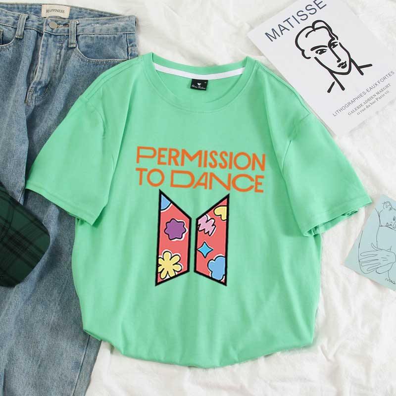 T-shirt Permission To Dance BTS - BEST KPOP SHOP