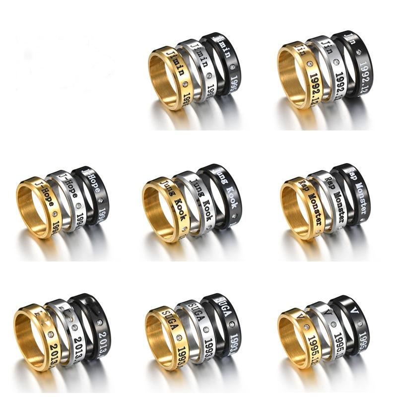 Bague BTS // (tout les membres) - BEST KPOP SHOP