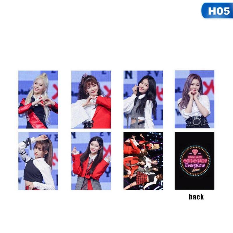 7 Photocards Everglow - BEST KPOP SHOP