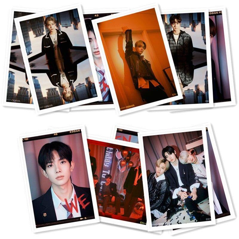 40 Photocards ENHYPEN 2nd Mini Album BORDER:CARNIVAL - BEST KPOP SHOP