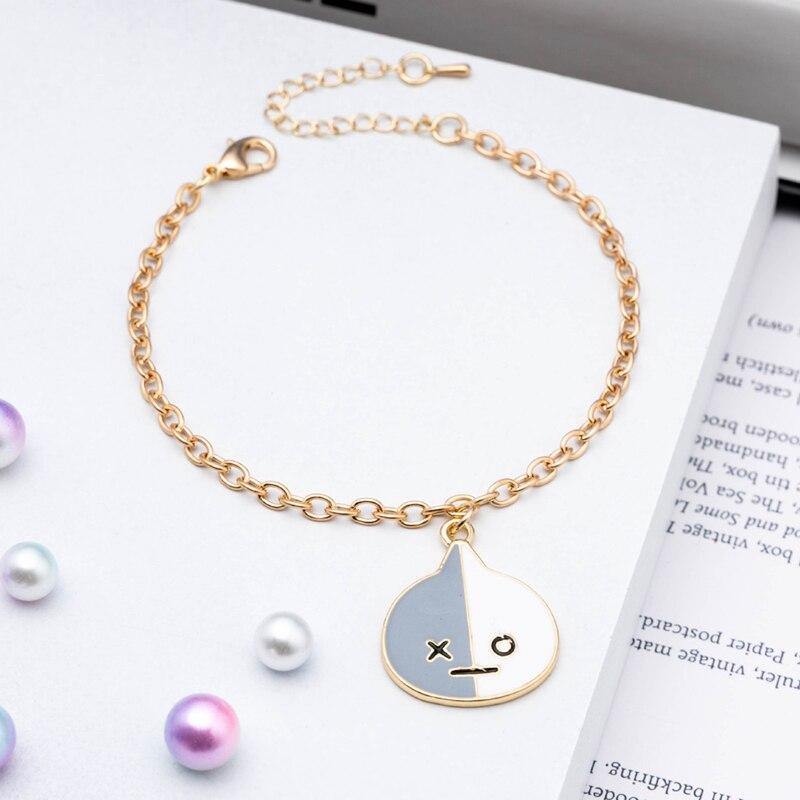 Bracelet BT21 GOLD - BEST KPOP SHOP