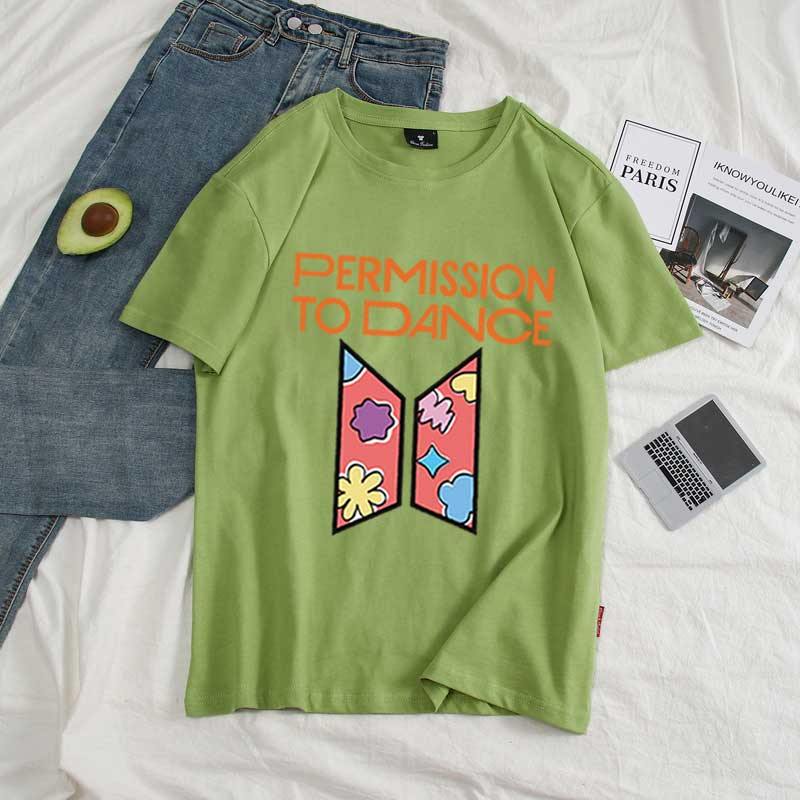 T-shirt Permission To Dance BTS - BEST KPOP SHOP