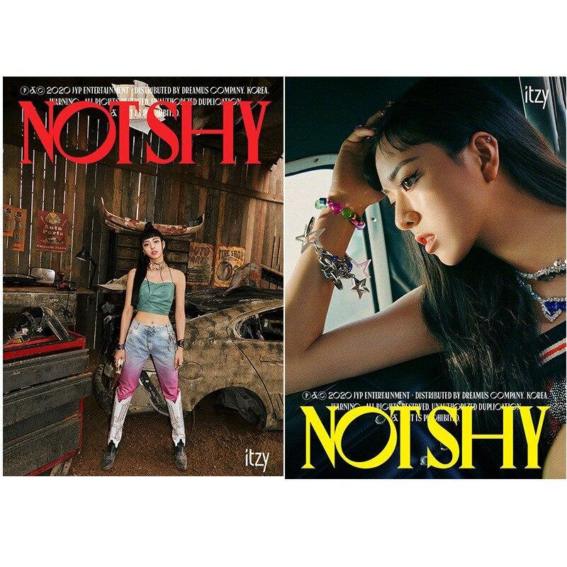 Posters ITZY NOT SHY 2 Pièces - BEST KPOP SHOP