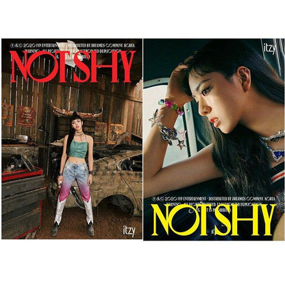 Posters ITZY NOT SHY 2 Pièces - BEST KPOP SHOP
