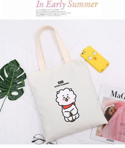 Tote Bags BT21 - BEST KPOP SHOP