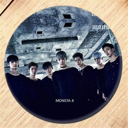 Free Shipping Kpop Monsta x Shownu I.M Brooch Pin Badges For Clothes Backpack Decoration Jewelry B057 - BEST KPOP SHOP