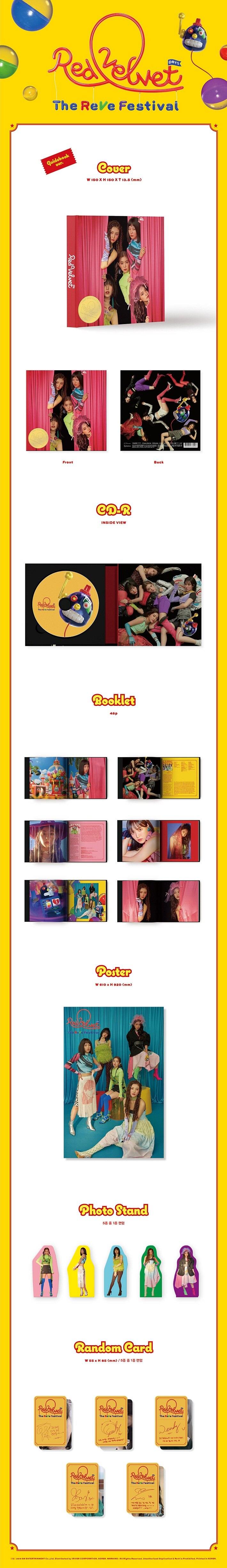 RED VELVET: THE REVE FESTIVAL DAY Album - BEST KPOP SHOP