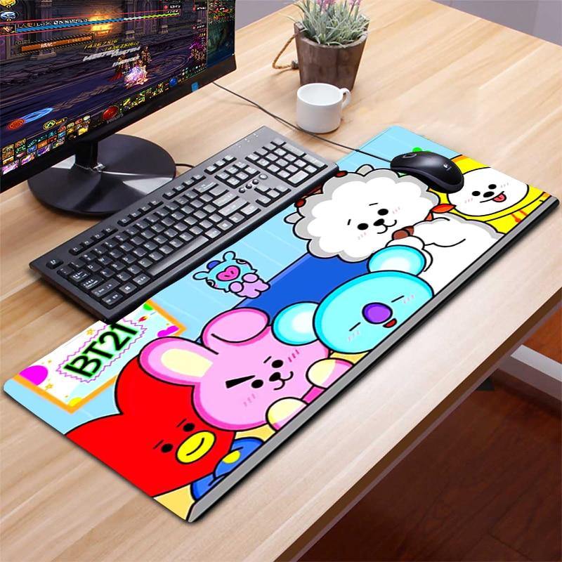 Tapis de souris BT21 - BEST KPOP SHOP