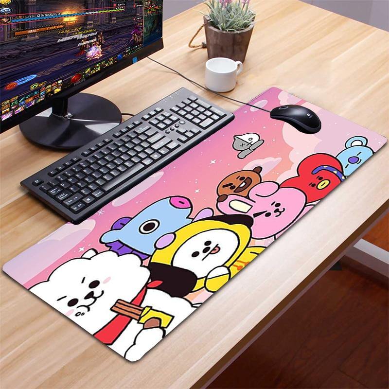 Tapis de souris BT21 - BEST KPOP SHOP