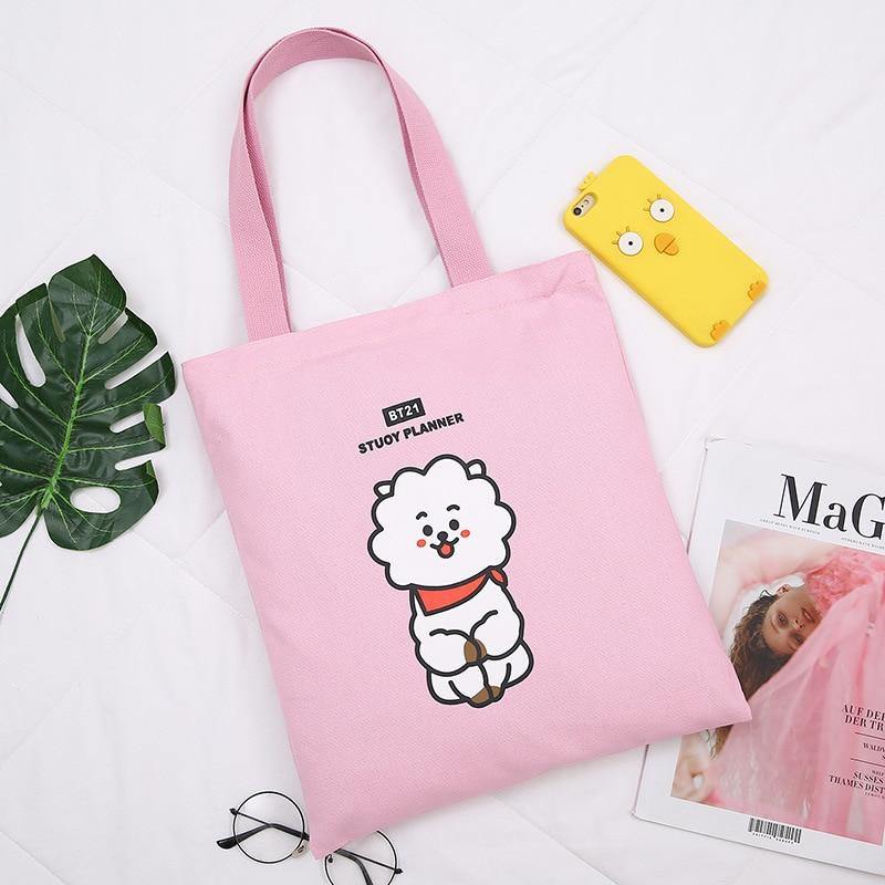 Tote Bags BT21 - BEST KPOP SHOP