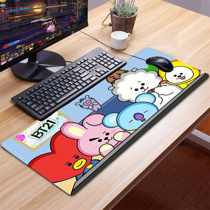 Tapis de souris BT21 - BEST KPOP SHOP