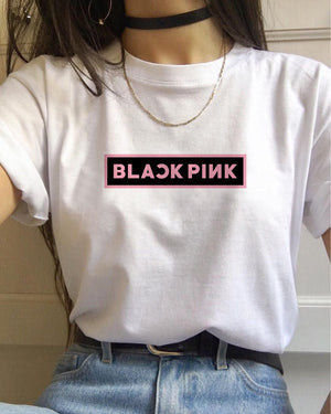 T-Shirt BLACKPINK, BTS, NCT127, ATEEZ, TXT & TWICE - BEST KPOP SHOP