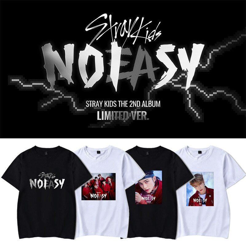T-shirt StrayKids NOEASY