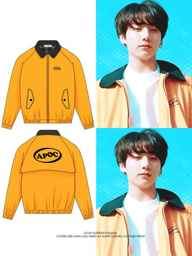 Veste Jungkook - Coat Korean Spring Clothes - BEST KPOP SHOP