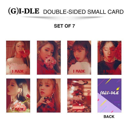 7 Photocards (G)I-DLE - BEST KPOP SHOP