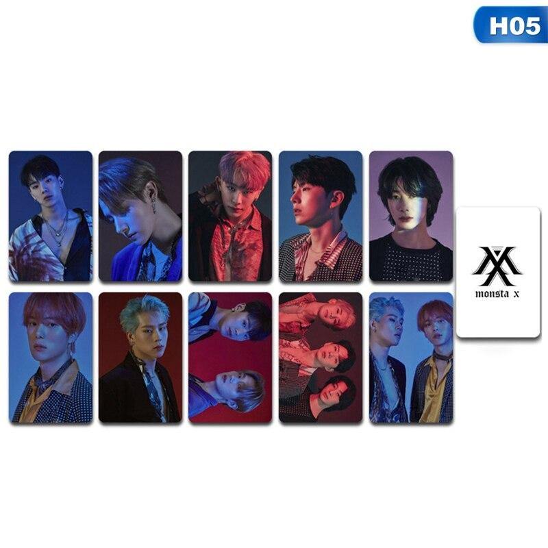 10 Photocards MONSTA X - BEST KPOP SHOP