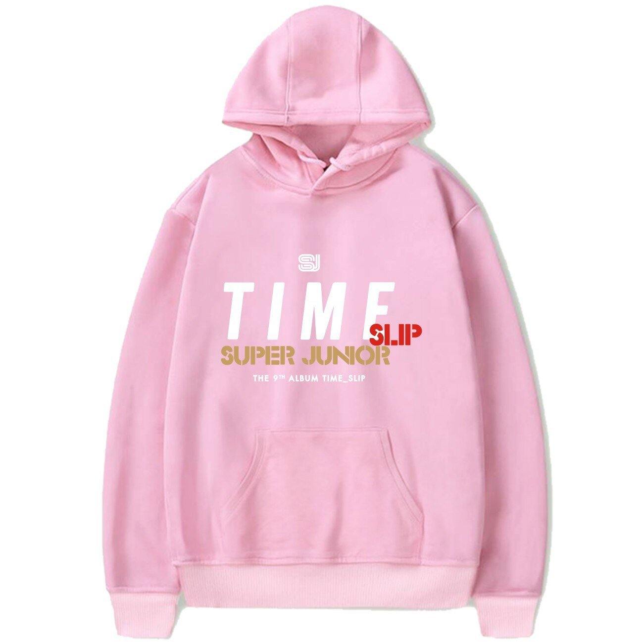 Sweatshirt SUPER JUNIOR 9th Album TIME SLIP - BEST KPOP SHOP