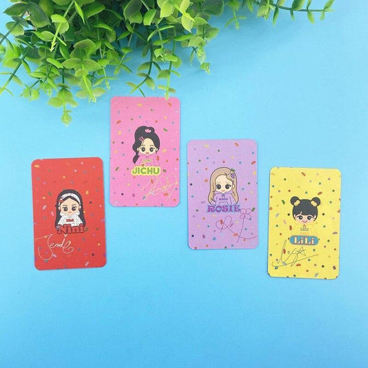 4 Photocards BLACKPINK - BEST KPOP SHOP