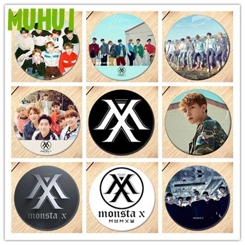 Free Shipping Kpop Monsta x Shownu I.M Brooch Pin Badges For Clothes Backpack Decoration Jewelry B057 - BEST KPOP SHOP