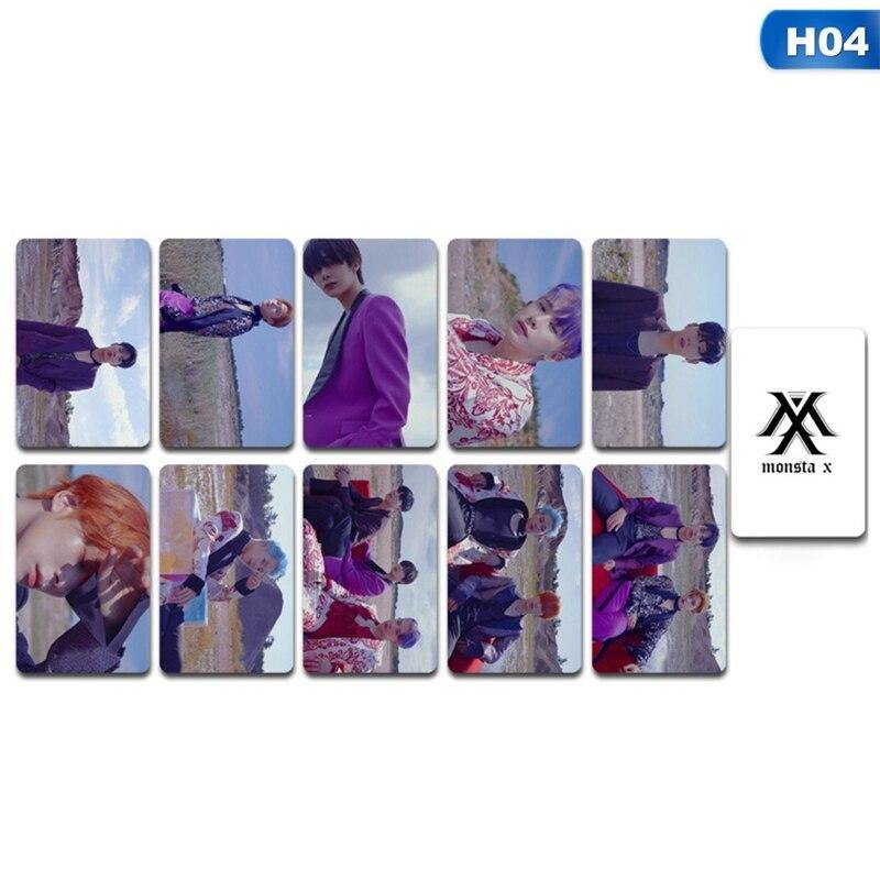 10 Photocards MONSTA X - BEST KPOP SHOP