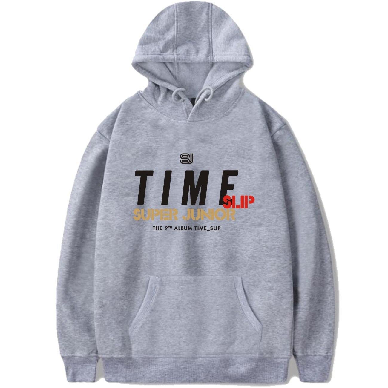 Sweatshirt SUPER JUNIOR 9th Album TIME SLIP - BEST KPOP SHOP