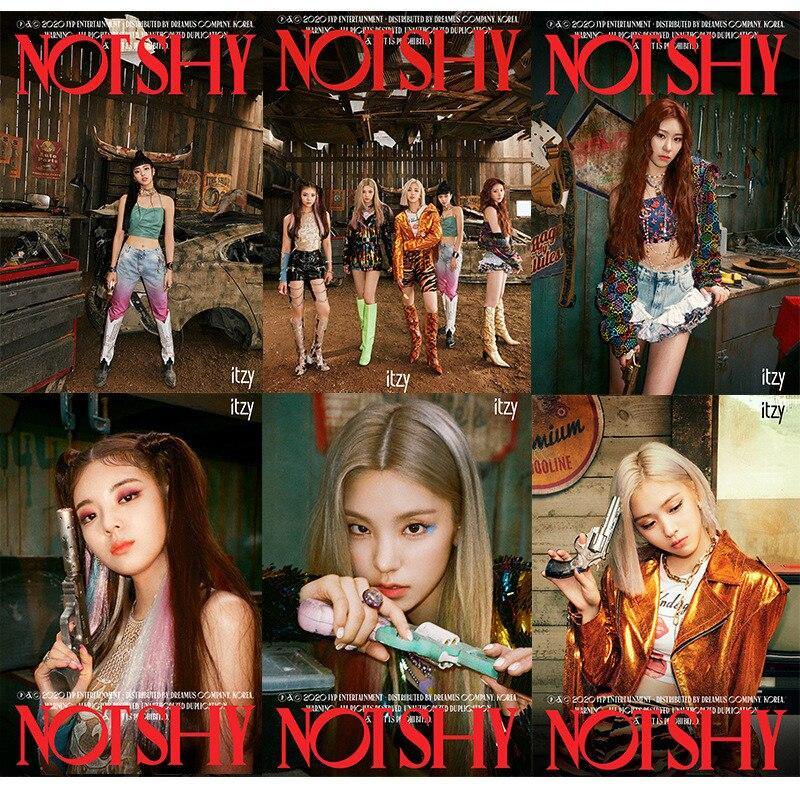 Posters ITZY NOT SHY 2 Pièces - BEST KPOP SHOP