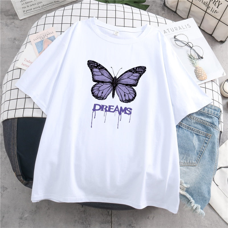 T-Shirt Oversize Papillon