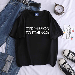 T-shirt Permission To Dance BTS - BEST KPOP SHOP
