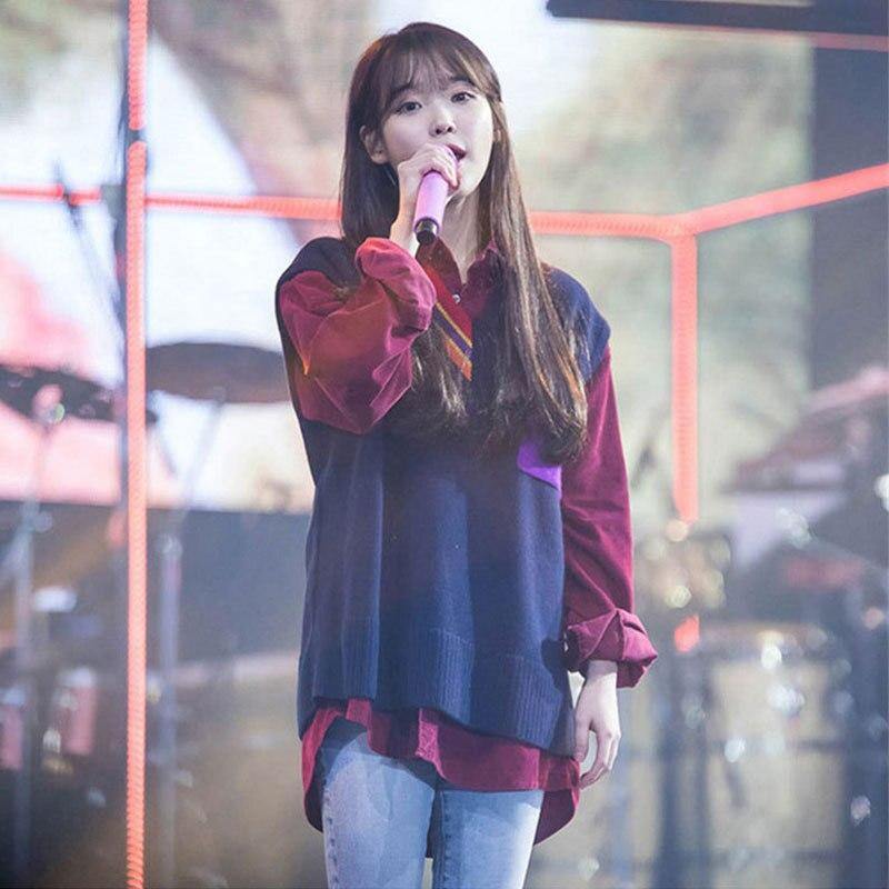 Chemise + Sweat Oversize IU - BEST KPOP SHOP