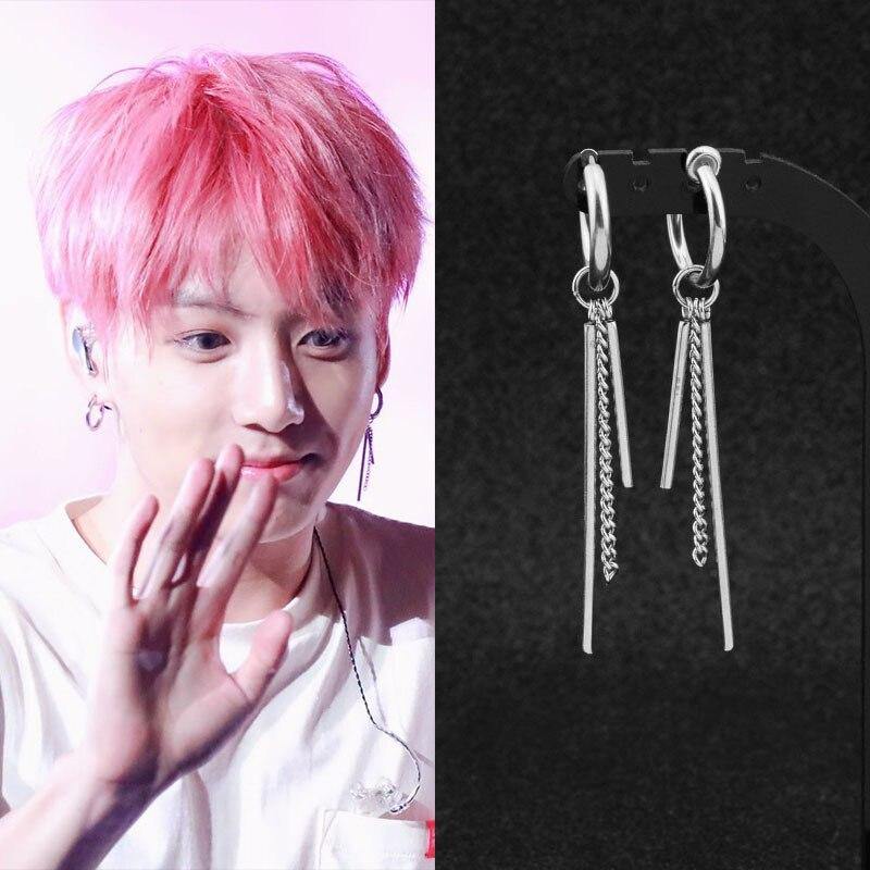 Boucles d'oreilles Jungkook - BEST KPOP SHOP