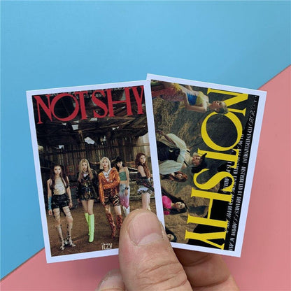 Photocards ITZY NOT SHY 16 Pièces - BEST KPOP SHOP