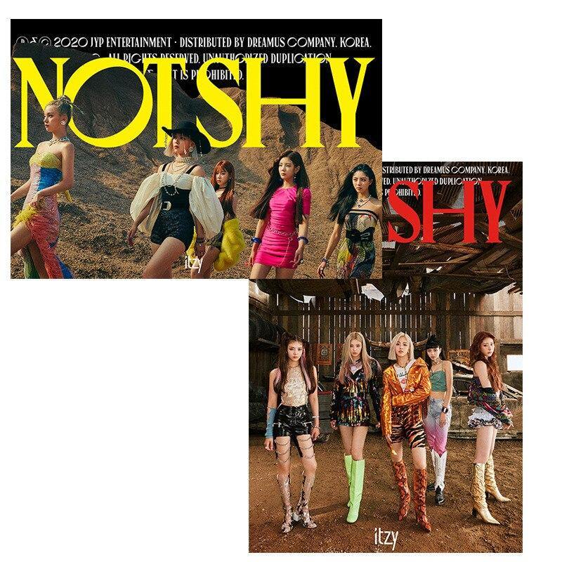 Posters ITZY NOT SHY 2 Pièces - BEST KPOP SHOP