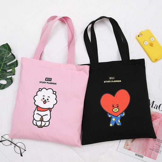 Tote Bags BT21 - BEST KPOP SHOP