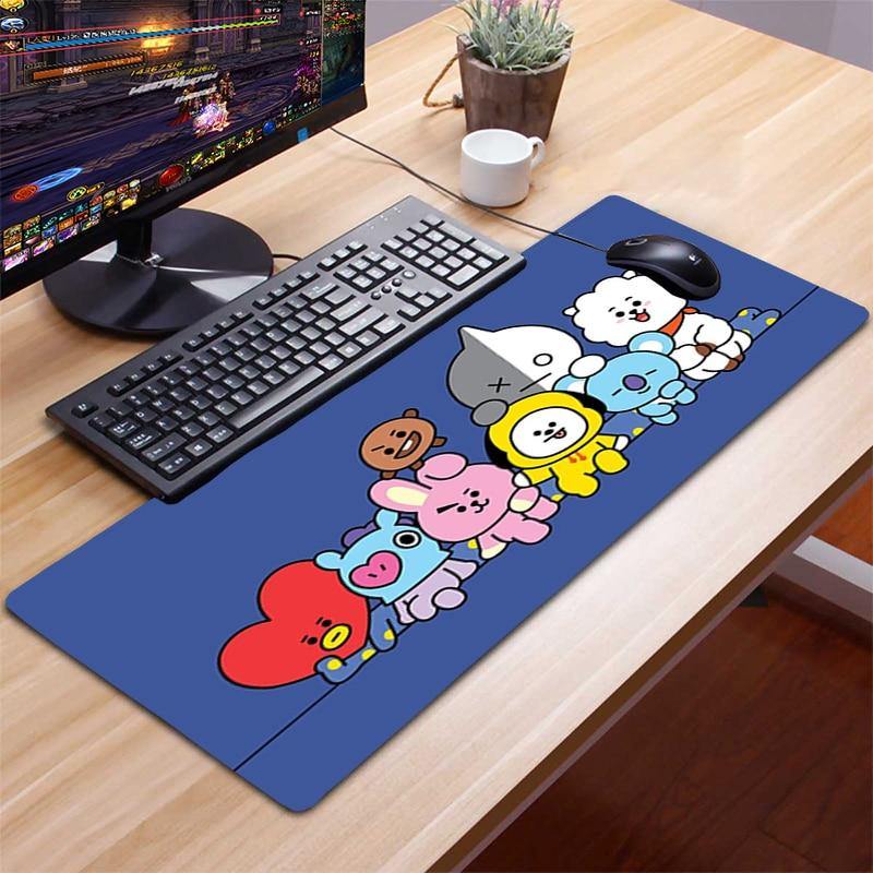 Tapis de souris BT21 - BEST KPOP SHOP