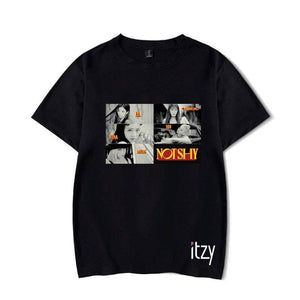 T-shirt ITZY NOT SHY - BEST KPOP SHOP