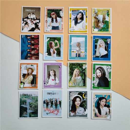 16 Photocards LOONA - BEST KPOP SHOP