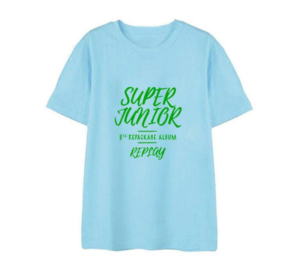 T-shirt Super junior 8th repackage album - BEST KPOP SHOP