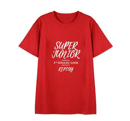 T-shirt Super junior 8th repackage album - BEST KPOP SHOP