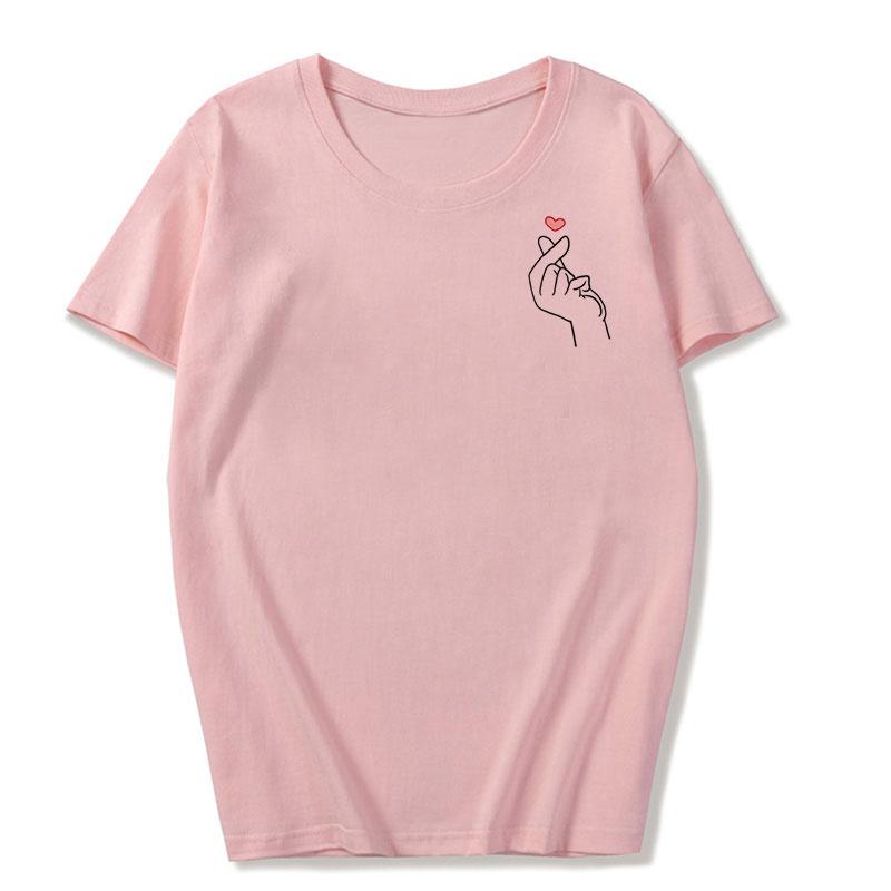 BLACKPINK T-SHIRT & T-SHIRT HEART FINGER - BEST KPOP SHOP